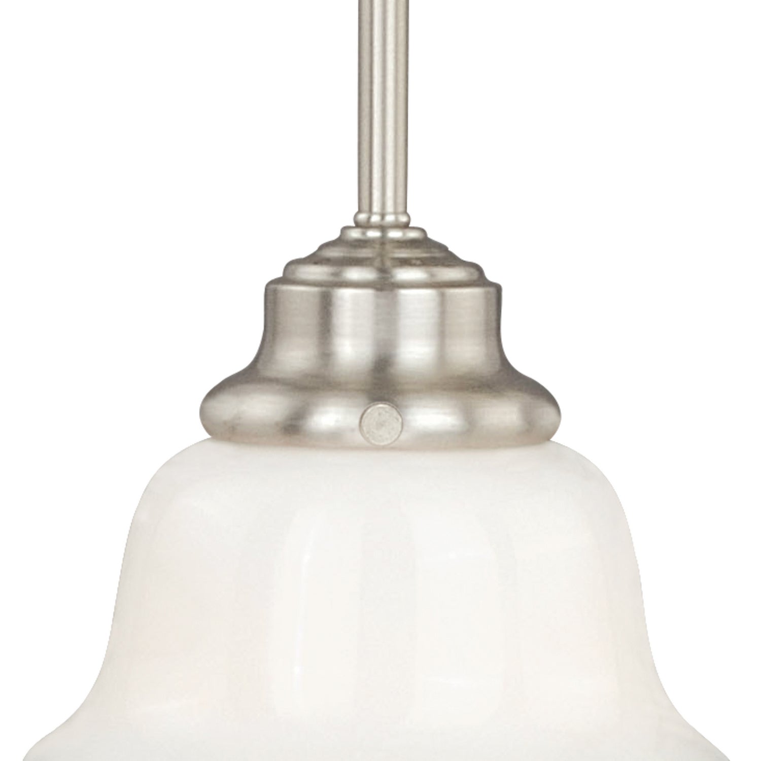 Vaxcel - P0154 - One Light Mini Pendant - Huntley - Satin Nickel