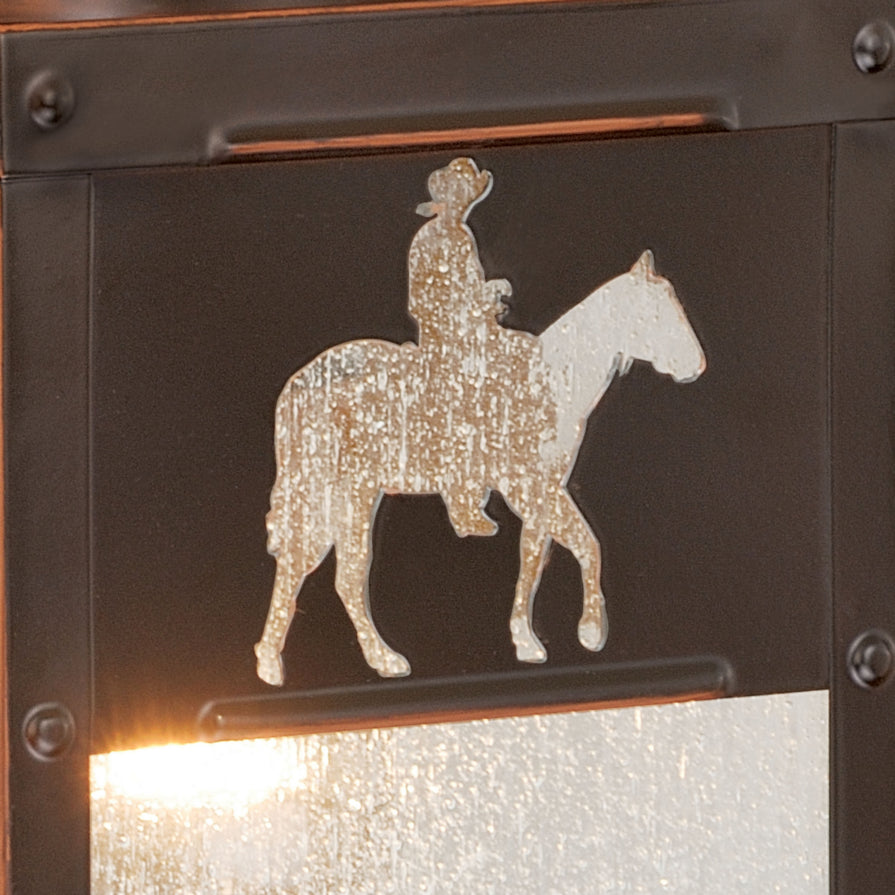 Vaxcel - T0110 - One Light Outdoor Wall Mount - Trail - Burnished Bronze