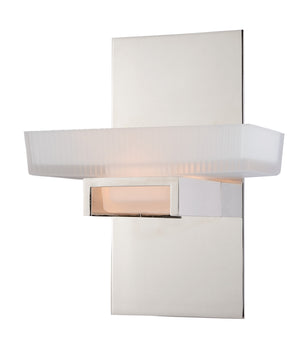 Vaxcel - W0079 - One Light Vanity - Gatsby - Polished Nickel