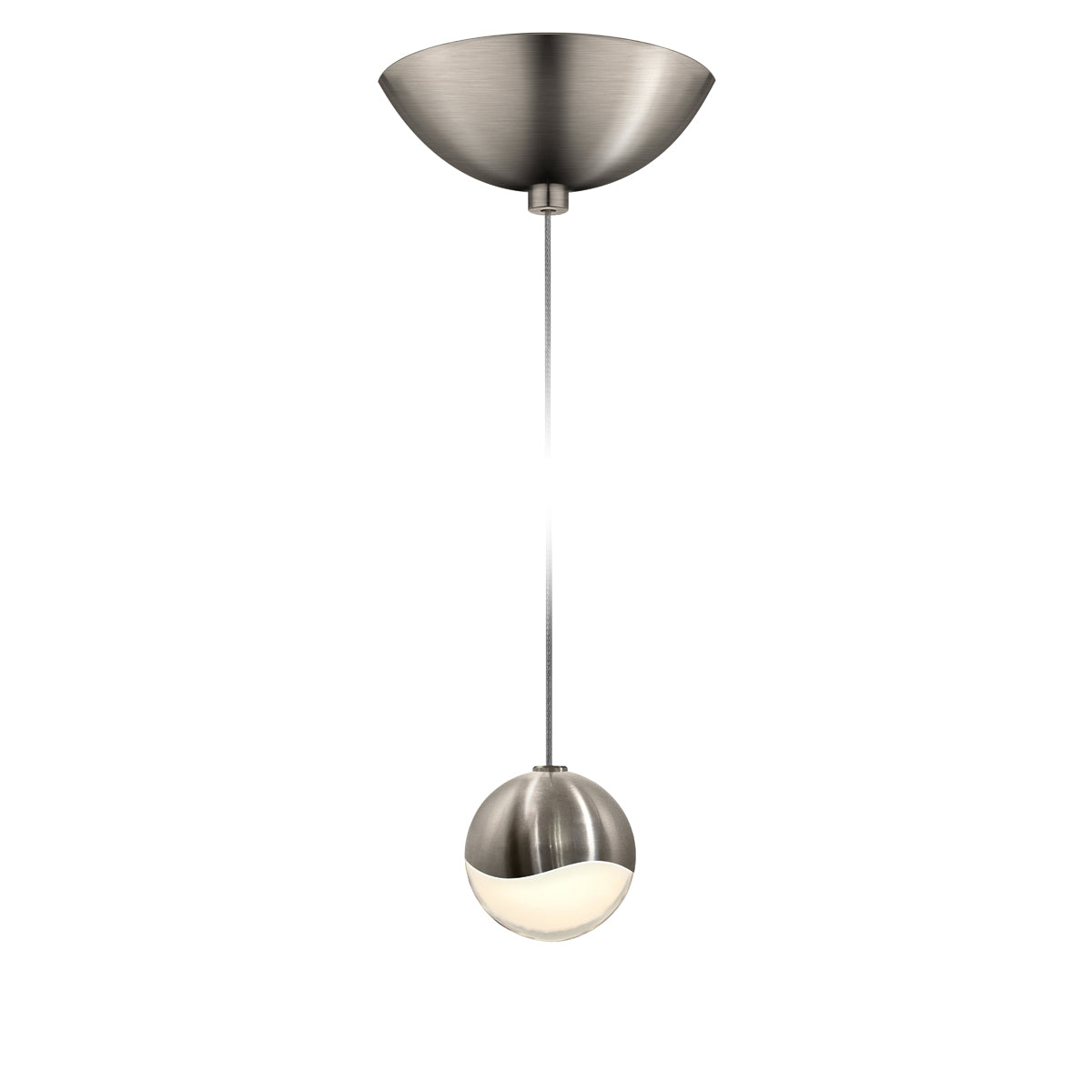 Sonneman - 2912.13-SML - LED Pendant - Grapes - Satin Nickel