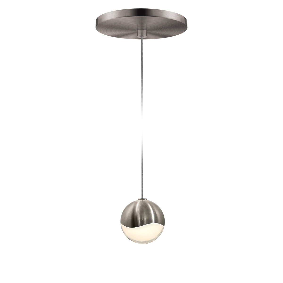 Sonneman - 2913.13-SML - LED Pendant - Grapes - Satin Nickel