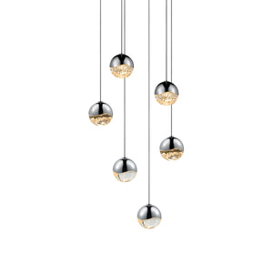 Sonneman - 2915.01-SML - LED Pendant - Grapes - Polished Chrome