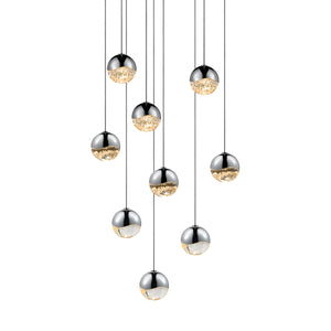 Sonneman - 2916.01-SML - LED Pendant - Grapes - Polished Chrome