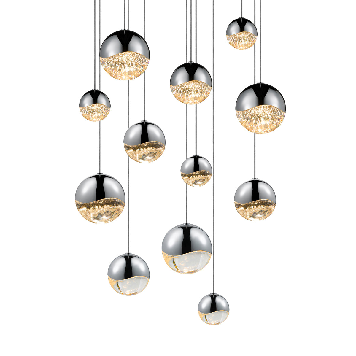 Sonneman - 2917.01-AST - LED Pendant - Grapes - Polished Chrome