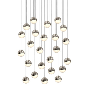 Sonneman - 2918.13-MED - LED Pendant - Grapes - Satin Nickel