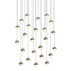 Sonneman - 2918.13-SML - LED Pendant - Grapes - Satin Nickel