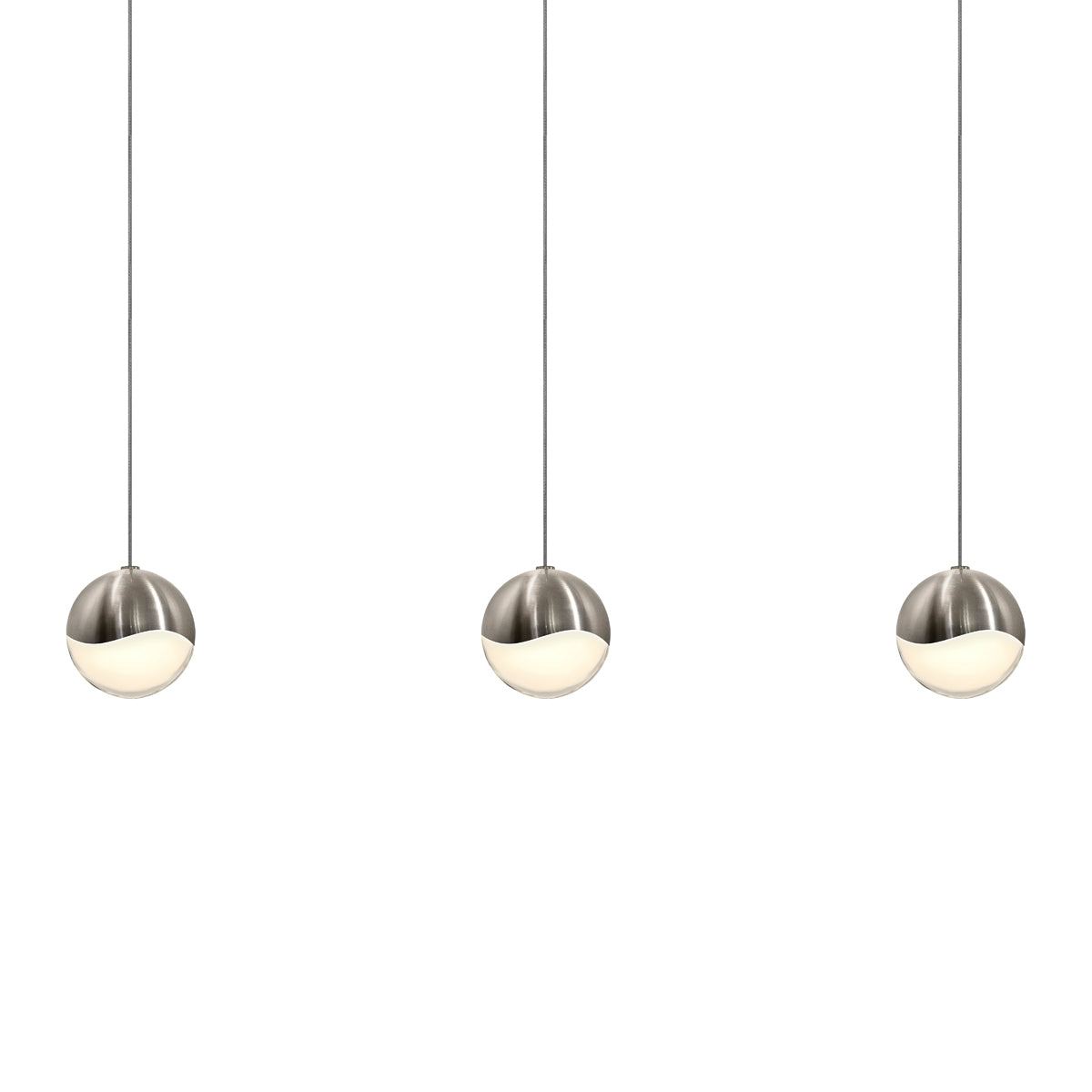 Sonneman - 2920.13-MED - LED Pendant - Grapes - Satin Nickel