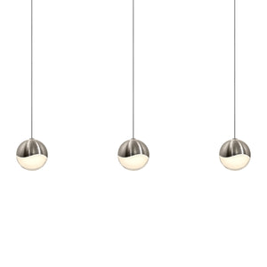 Sonneman - 2920.13-MED - LED Pendant - Grapes - Satin Nickel