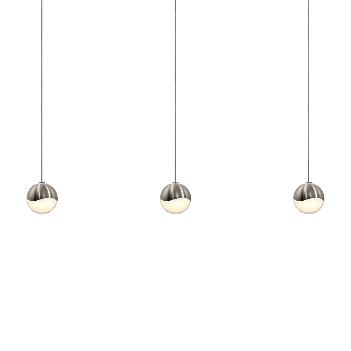 Sonneman - 2920.13-SML - LED Pendant - Grapes - Satin Nickel