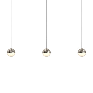 Sonneman - 2920.13-SML - LED Pendant - Grapes - Satin Nickel