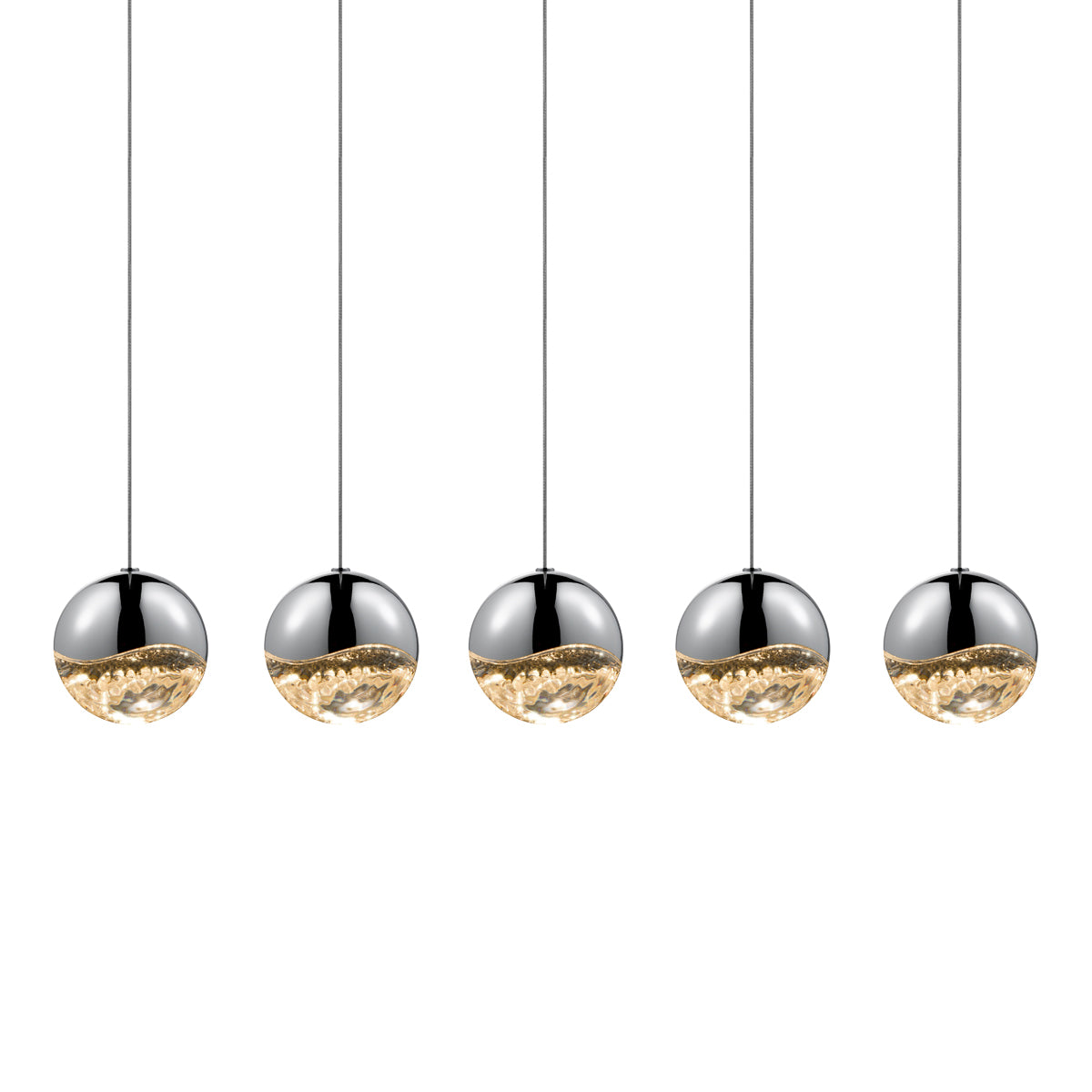 Sonneman - 2921.01-LRG - LED Pendant - Grapes - Polished Chrome