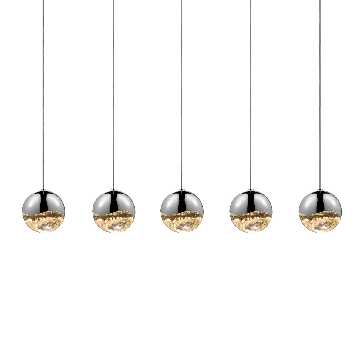 Sonneman - 2921.01-MED - LED Pendant - Grapes - Polished Chrome