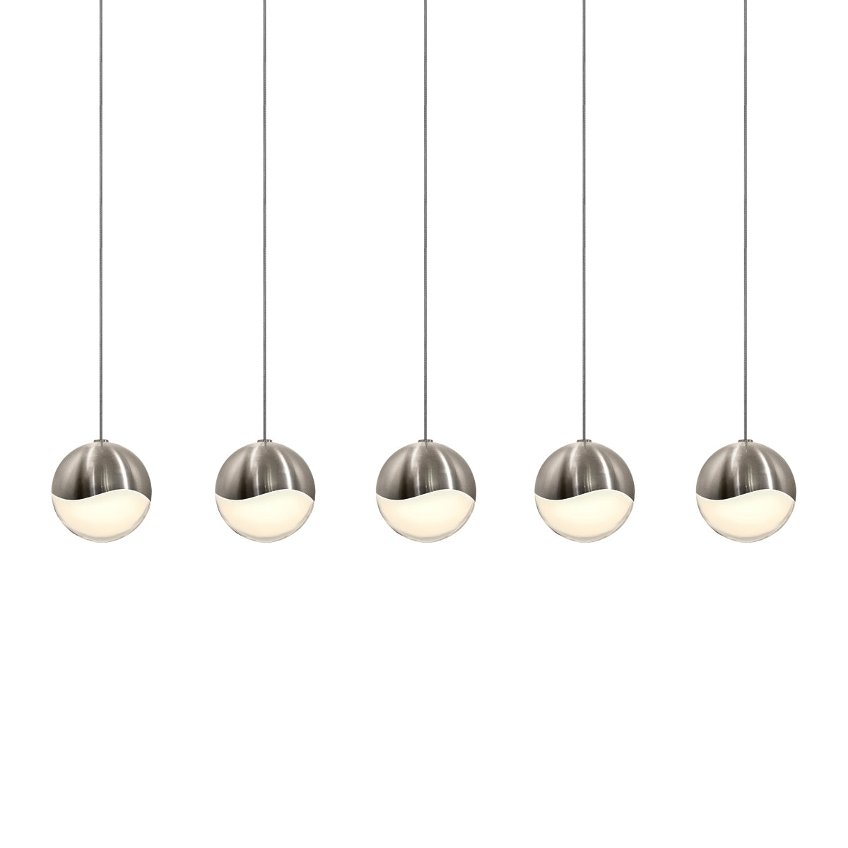 Sonneman - 2921.13-MED - LED Pendant - Grapes - Satin Nickel