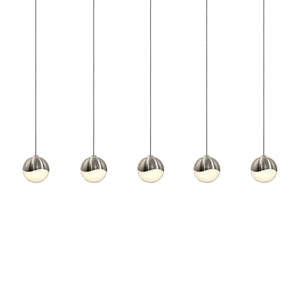 Sonneman - 2921.13-SML - LED Pendant - Grapes - Satin Nickel