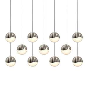 Sonneman - 2922.13-MED - LED Pendant - Grapes - Satin Nickel