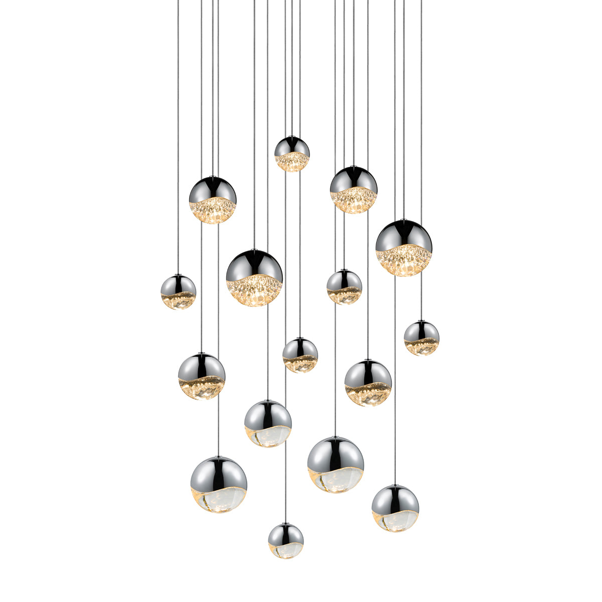 Sonneman - 2923.01-AST - LED Pendant - Grapes - Polished Chrome