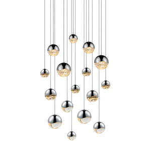 Sonneman - 2923.01-AST - LED Pendant - Grapes - Polished Chrome