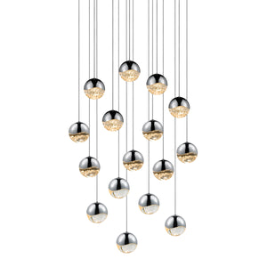 Sonneman - 2923.01-MED - LED Pendant - Grapes - Polished Chrome