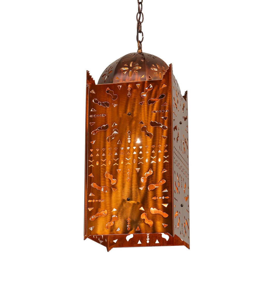 Meyda Tiffany - 49971 - Two Light Pendant - Moroccan - Transparent Copper