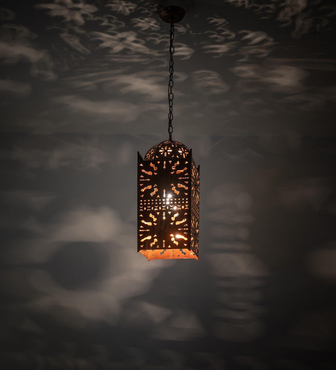 Meyda Tiffany - 49971 - Two Light Pendant - Moroccan - Transparent Copper