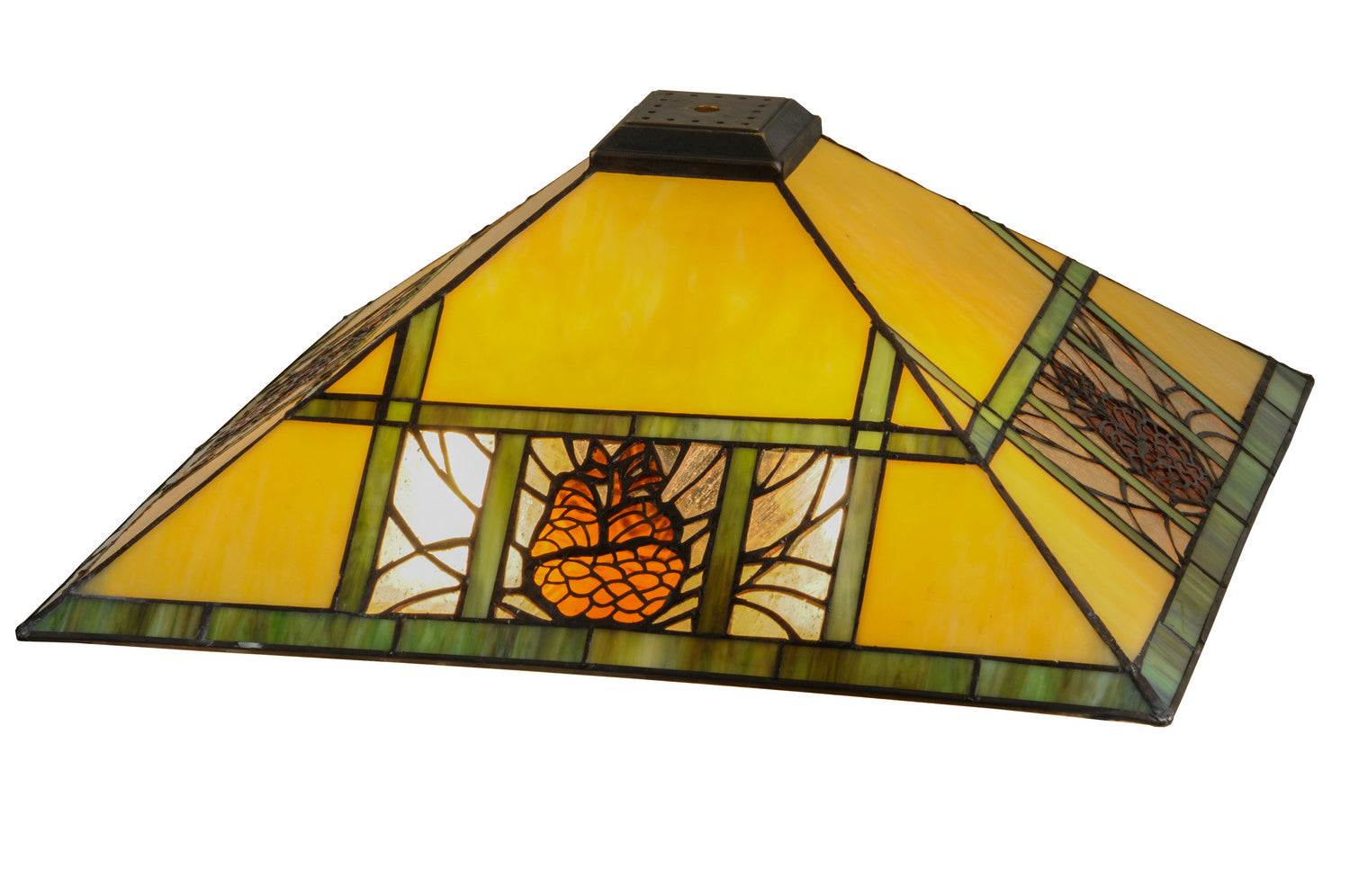 Meyda Tiffany - 50901 - Shade - Pinecone Ridge - New Bronze