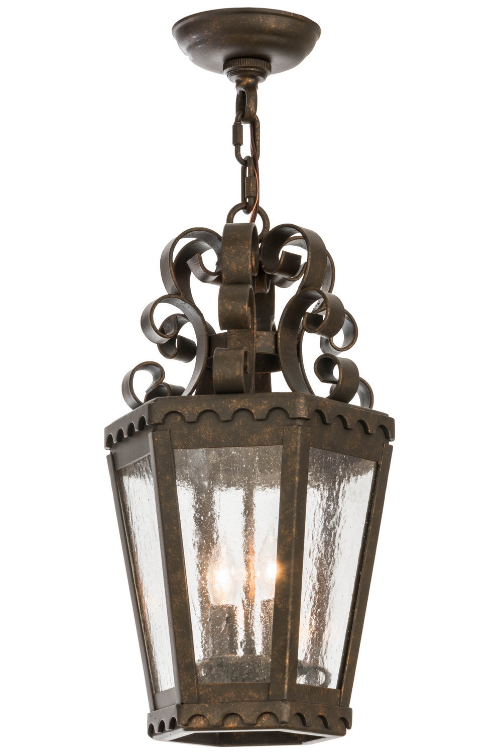 Meyda Tiffany - 120289 - Two Light Pendant - Cadenza - Gilded Tobacco