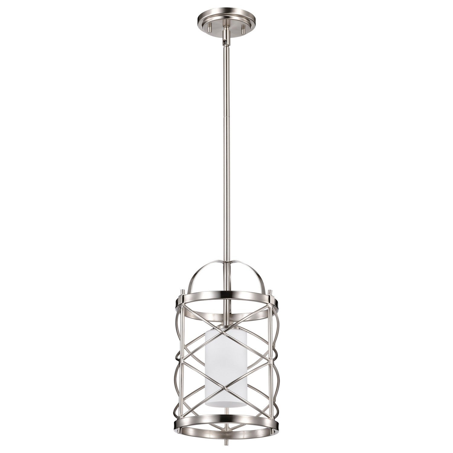 Nuvo Lighting - 60-5332 - One Light Mini Pendant - Ginger - Brushed Nickel