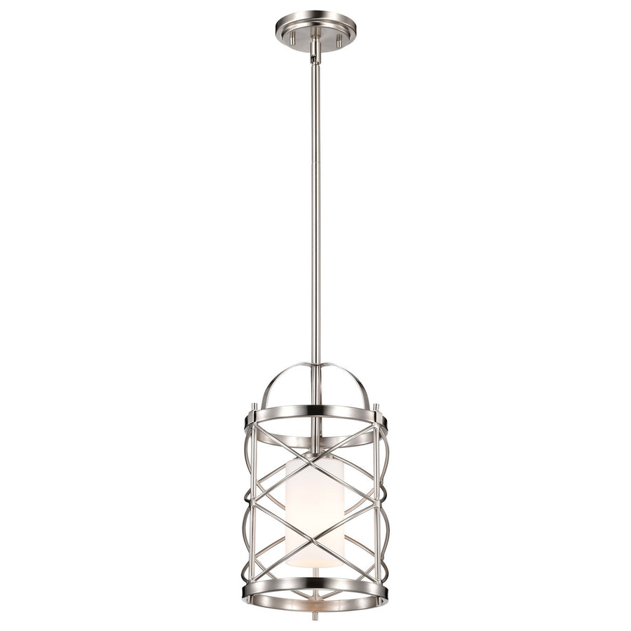 Nuvo Lighting - 60-5332 - One Light Mini Pendant - Ginger - Brushed Nickel