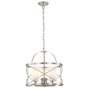 Nuvo Lighting - 60-5333 - Three Light Pendant - Ginger - Brushed Nickel