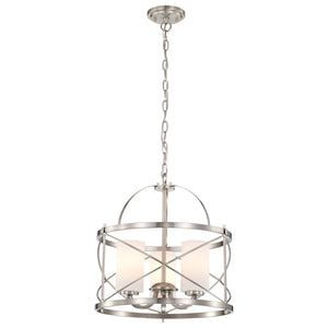 Nuvo Lighting - 60-5333 - Three Light Pendant - Ginger - Brushed Nickel