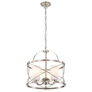 Nuvo Lighting - 60-5333 - Three Light Pendant - Ginger - Brushed Nickel