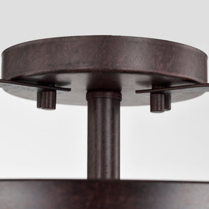 Nuvo Lighting - 60-5335 - Two Light Semi Flush Mount - Ginger - Old Bronze