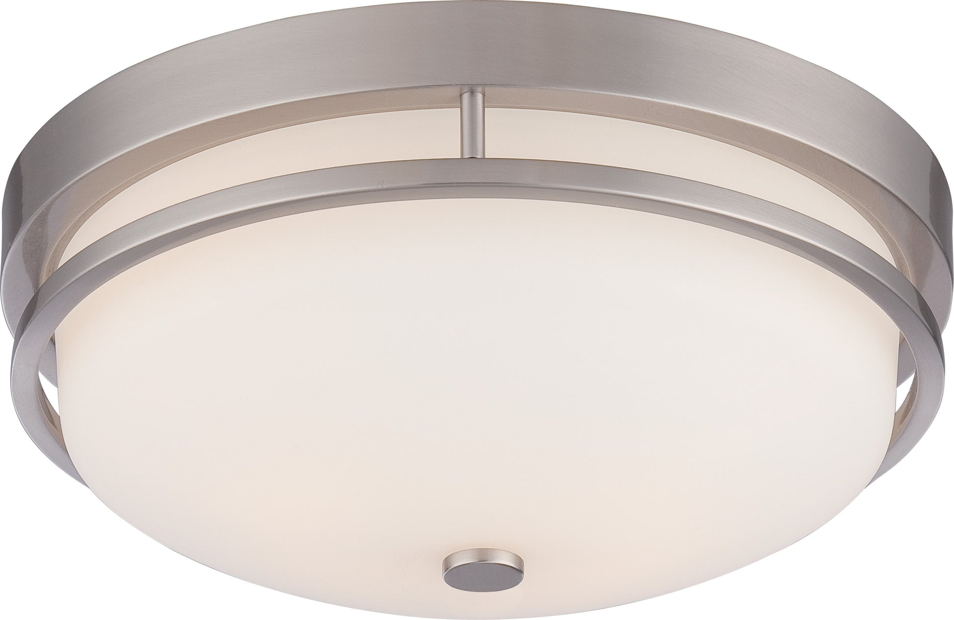 Nuvo Lighting - 60-5486 - Two Light Flush Mount - Neval - Brushed Nickel