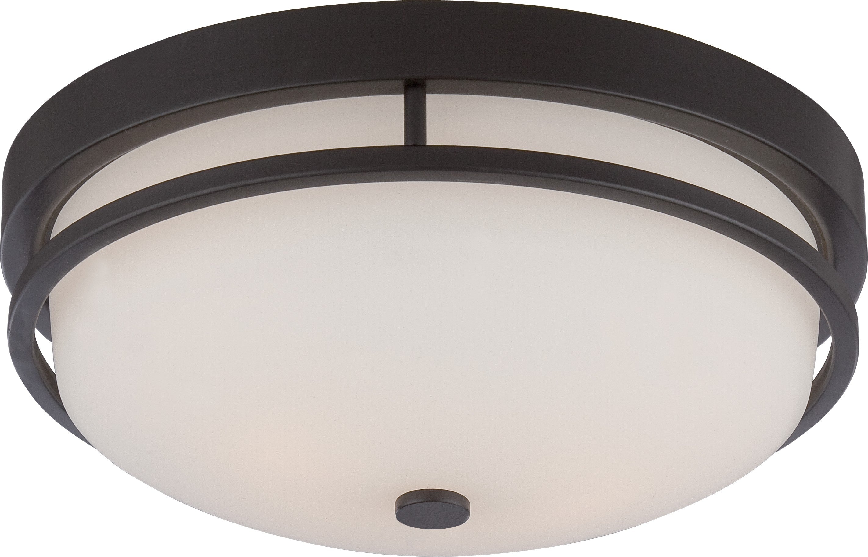 Nuvo Lighting - 60-5586 - Two Light Flush Mount - Neval - Sudbury Bronze