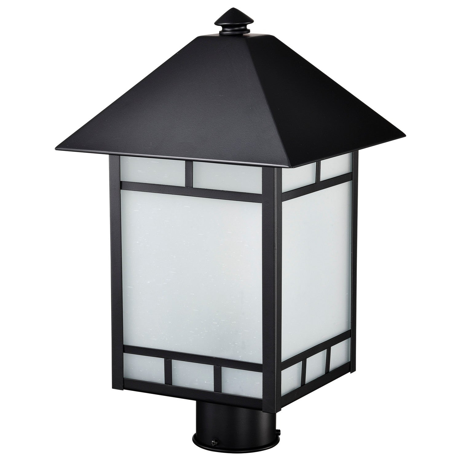 Nuvo Lighting - 60-5605 - One Light Post Lantern - Drexel - Stone Black