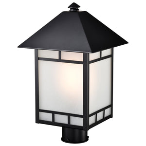 Nuvo Lighting - 60-5605 - One Light Post Lantern - Drexel - Stone Black