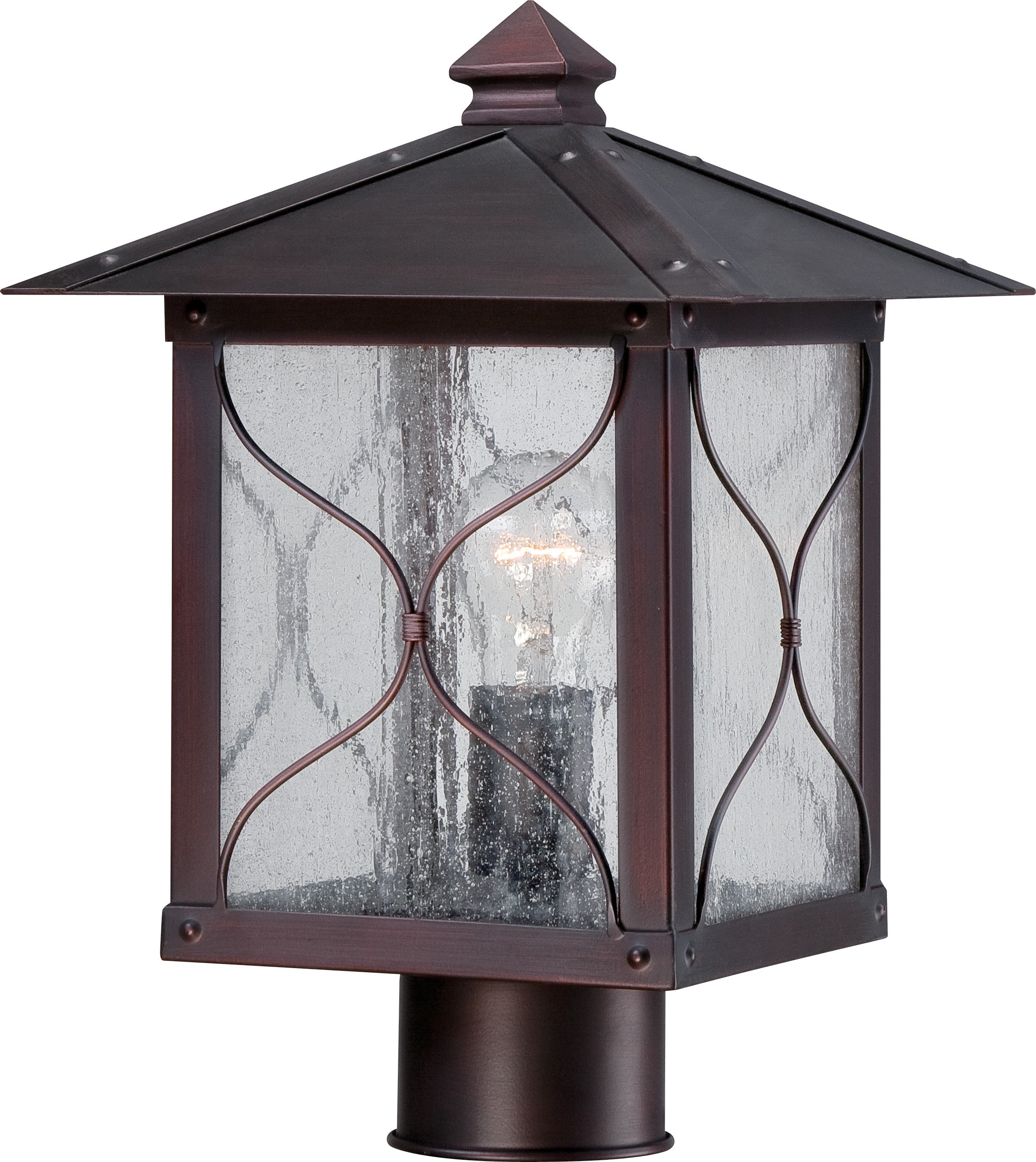 Nuvo Lighting - 60-5615 - One Light Post Lantern - Vega - Classic Bronze