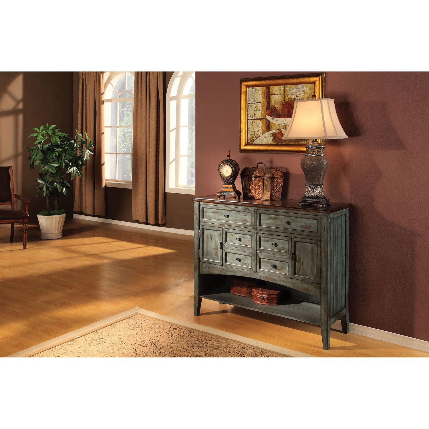 ELK Home - 12038 - Chest - Hartford - Aged Blue