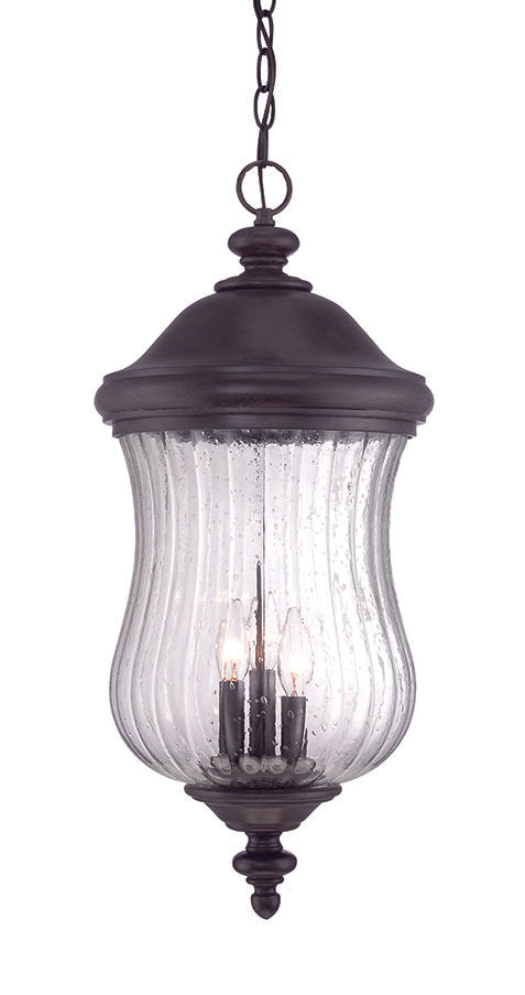 Acclaim Lighting - 39726BC - Three Light Hanging Lantern - Bellagio - Black Coral