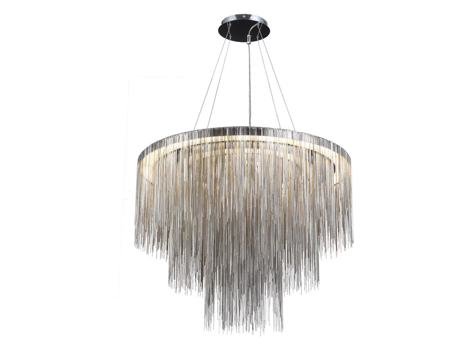 Avenue Lighting - HF2222-CH - LED Chandelier - Fountain Ave - Polished Nickel