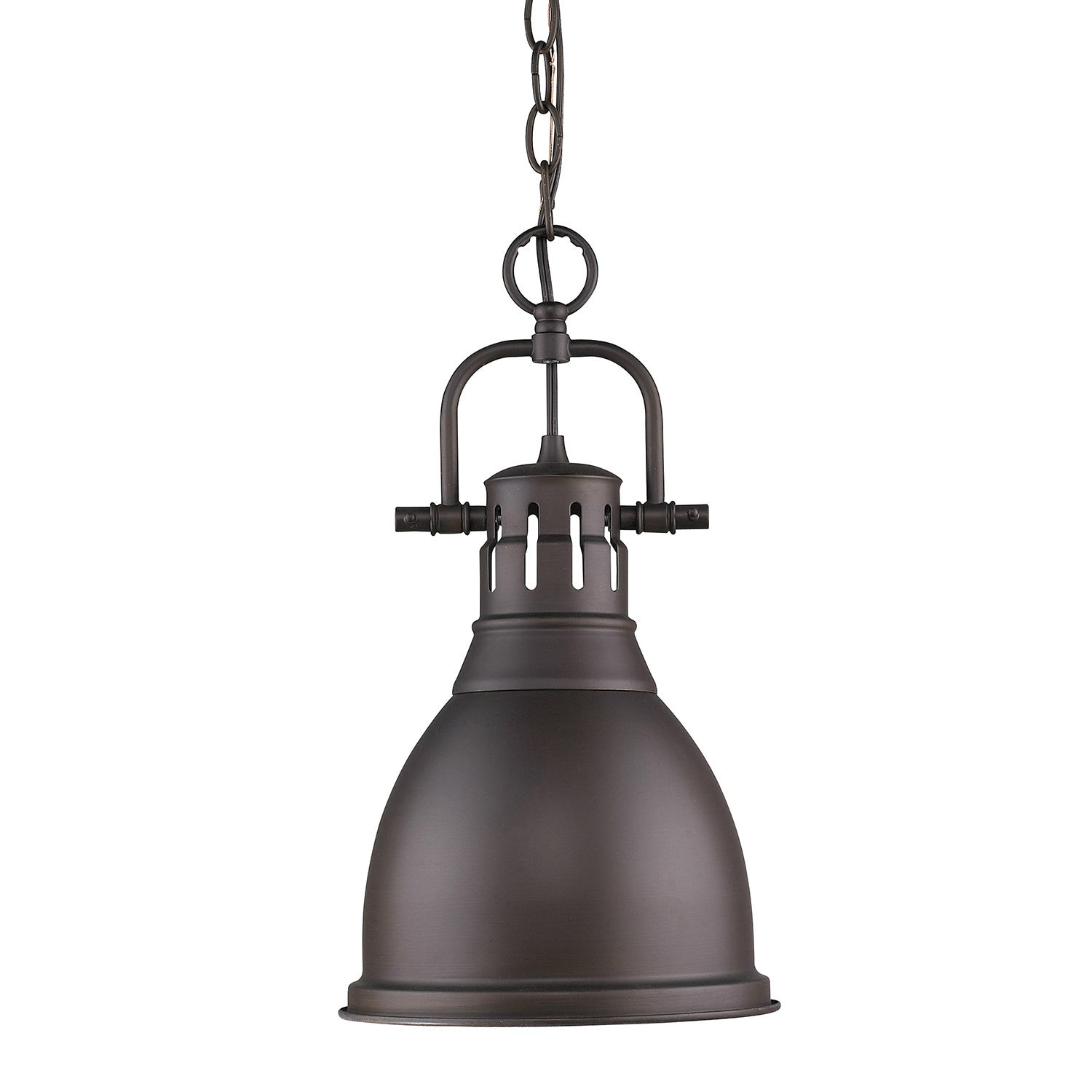 Golden - 3602-S RBZ-RBZ - One Light Pendant - Duncan RBZ - Rubbed Bronze