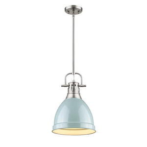 Golden - 3604-S PW-SF - One Light Pendant - Duncan PW - Pewter