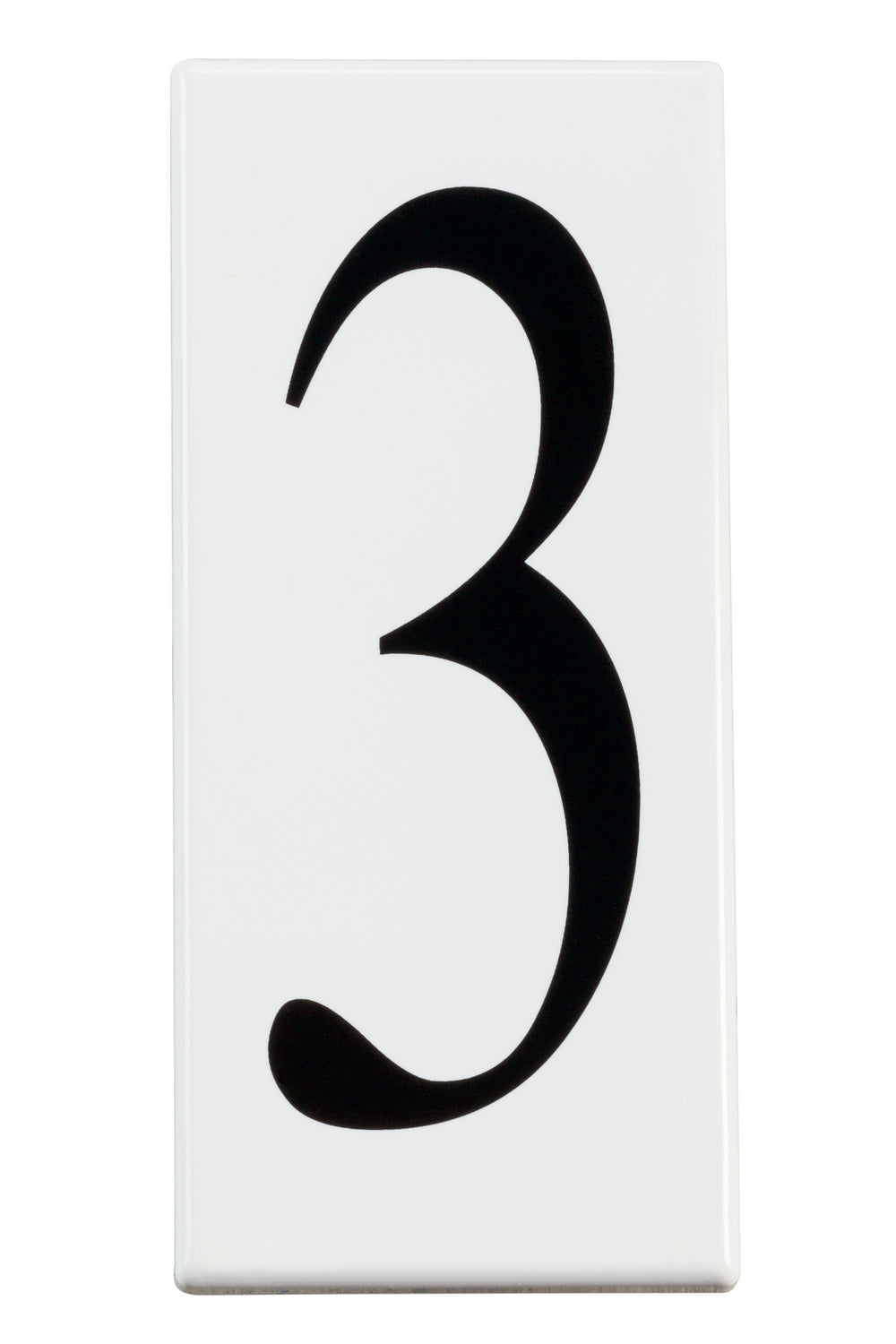 Kichler - 4303 - Number 3 Panel - Accessory - White Material