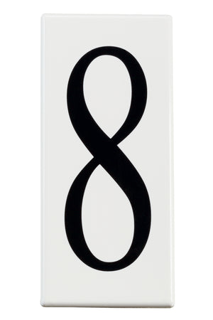 Kichler - 4308 - Number 8 Panel - Accessory - White Material