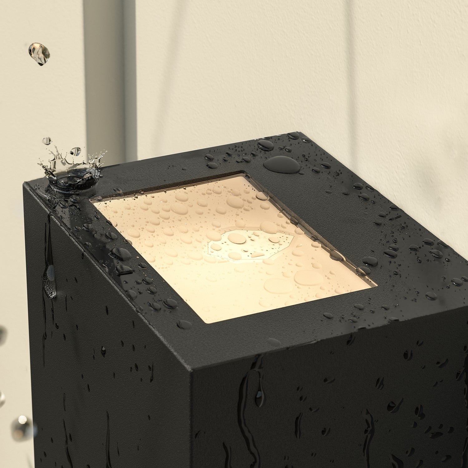 Kichler - 49551BKTLED - LED Outdoor Wall Mount - Walden - Textured Black