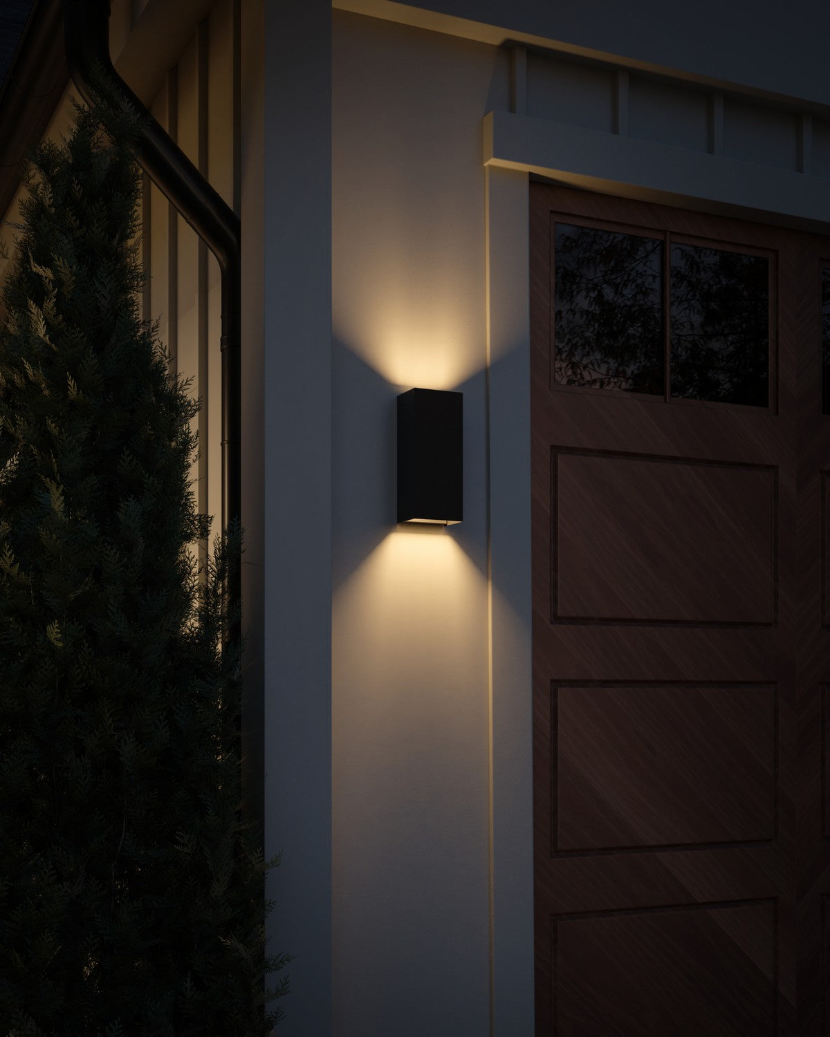 Kichler - 49551BKTLED - LED Outdoor Wall Mount - Walden - Textured Black