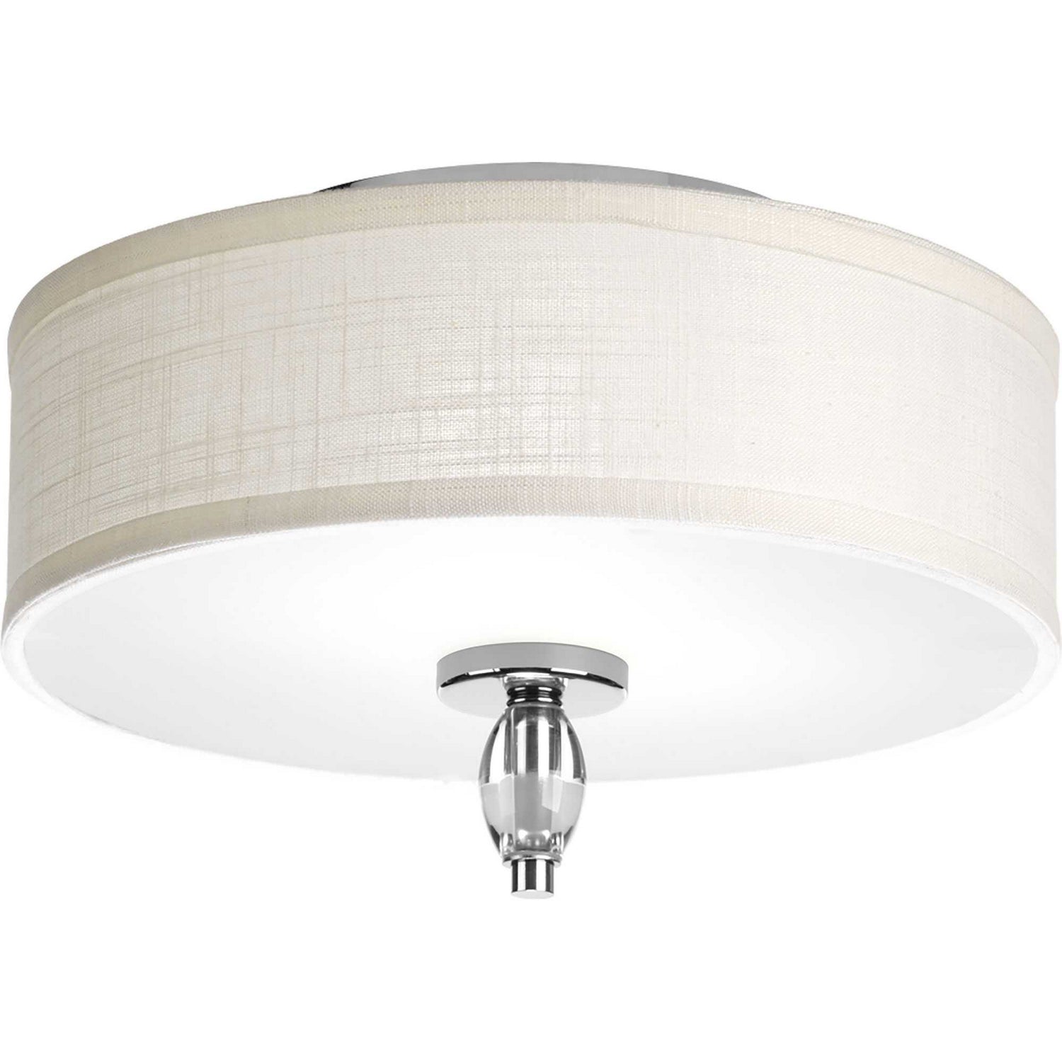 Progress Lighting - P3402-15 - Two Light Flush Mount - Status - Polished Chrome