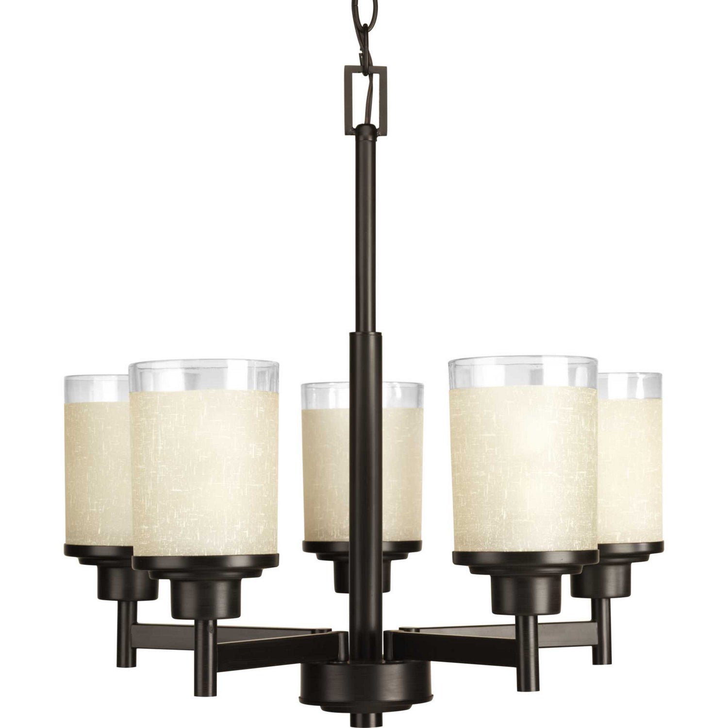 Progress Lighting - P4459-20 - Five Light Chandelier - Alexa - Antique Bronze