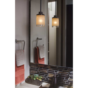 Progress Lighting - P5147-20 - One Light Mini Pendant - Alexa - Antique Bronze