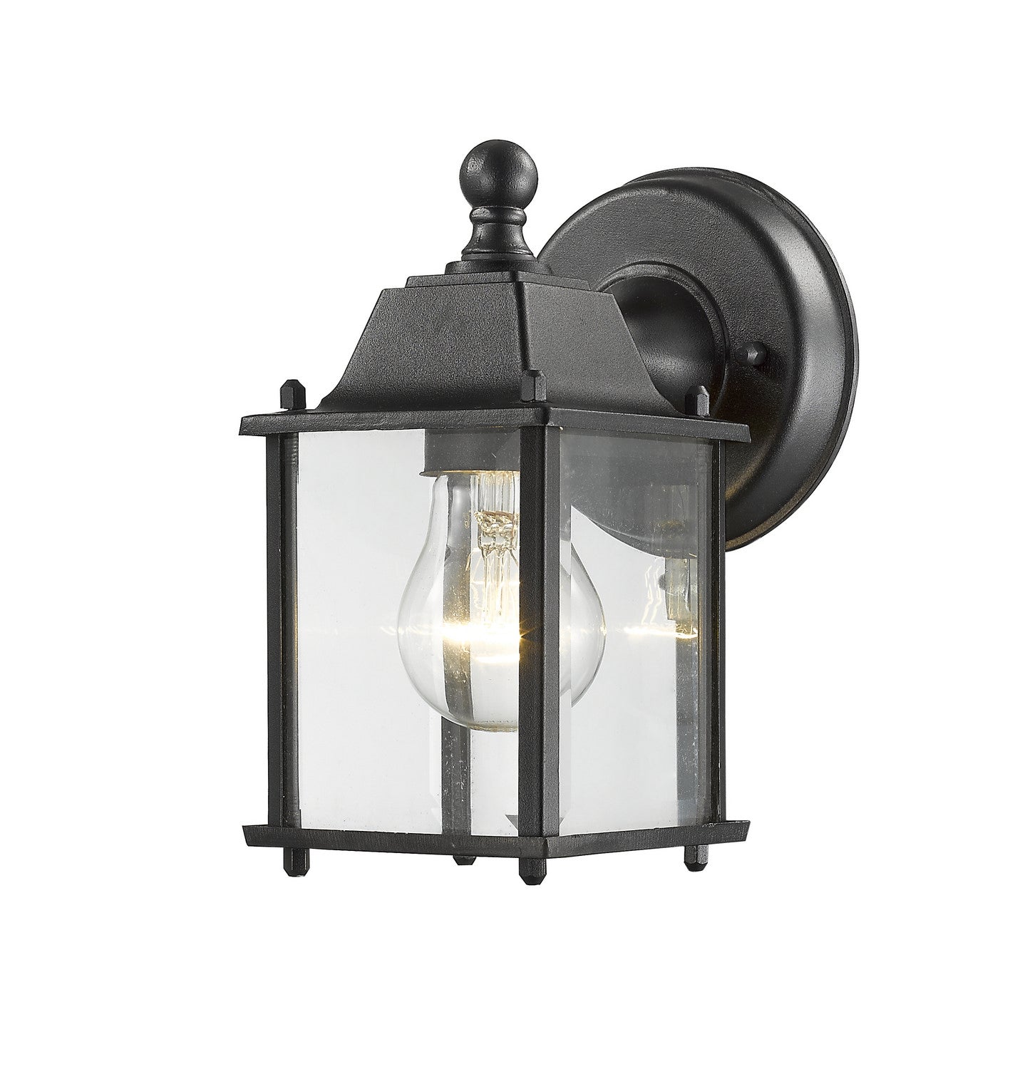 Z-Lite - 551BK - One Light Outdoor Wall Light - Waterdown - Black